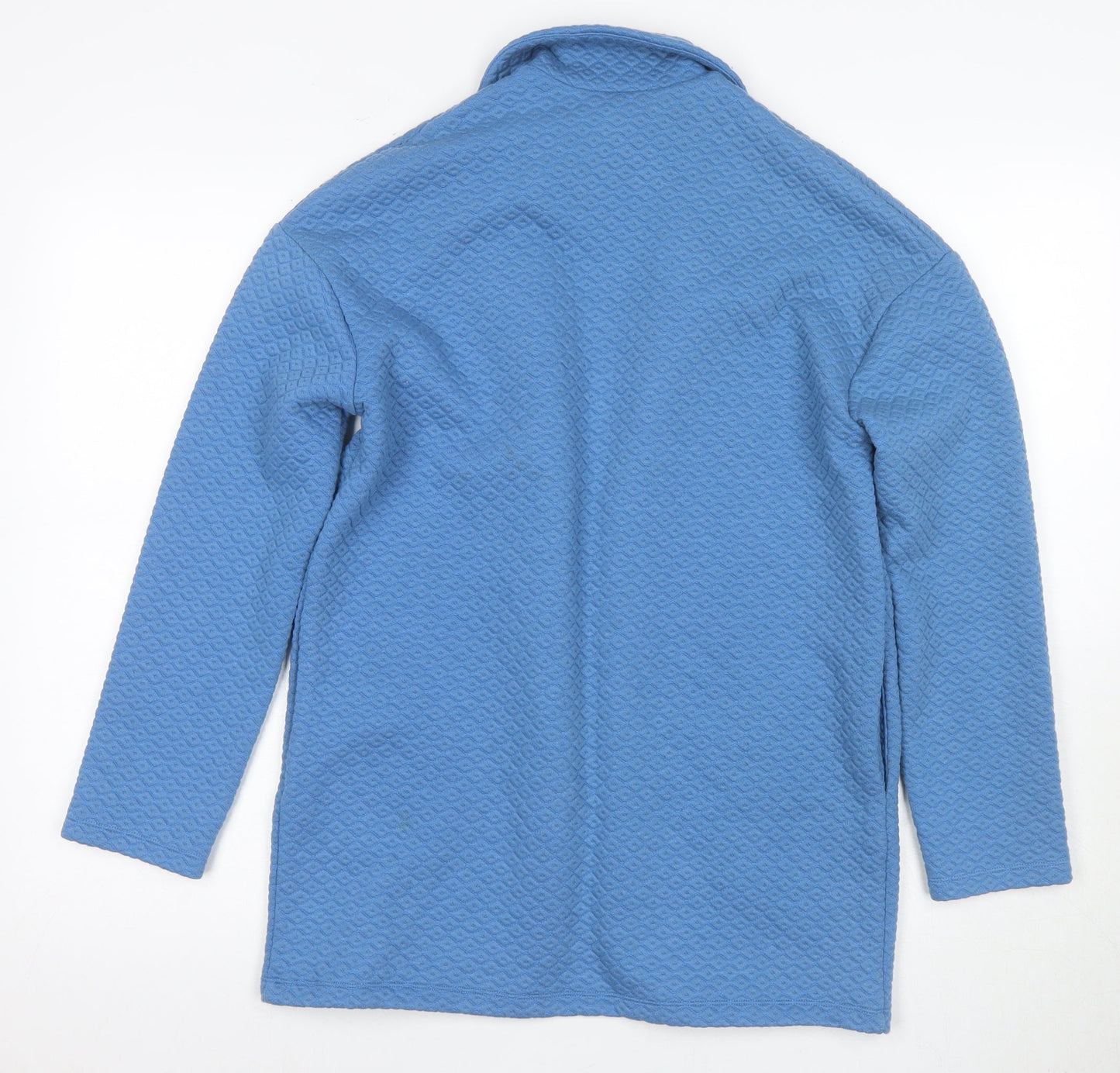 ASOS Women's Blue Jacket Size 8 Mid-Length