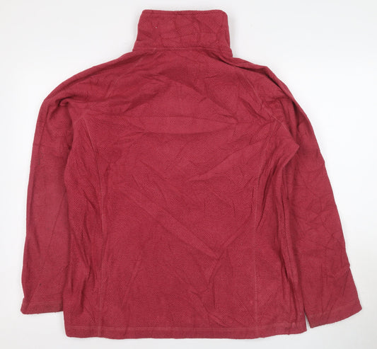 Craghoppers Women's Red 1/2 Zip Pullover Size 16