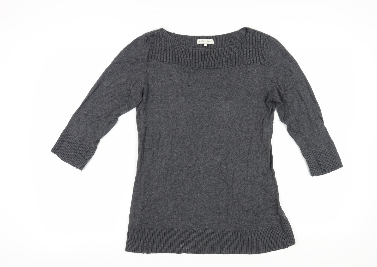 Austin Reed Women's Grey Pullover Jumper, M, Knit