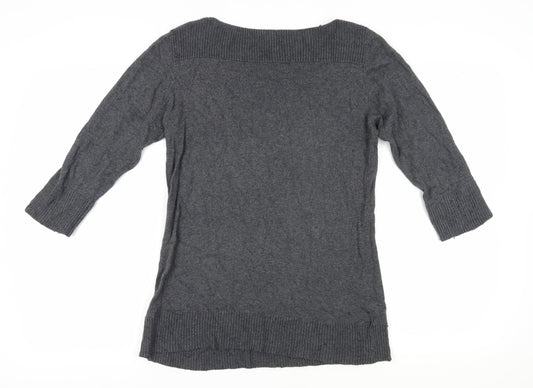 Austin Reed Women's Grey Pullover Jumper, M, Knit