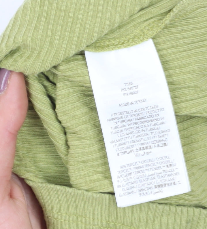 Boden Women's Green T-Shirt, Size S, Slim Fit