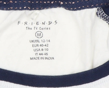Friends Unisex Ringer T-Shirt, M, 3/4 Sleeve