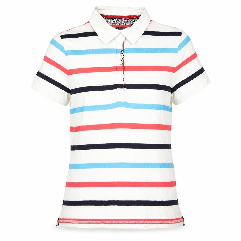 Marks and Spencer Women's Multicoloured Striped Polo