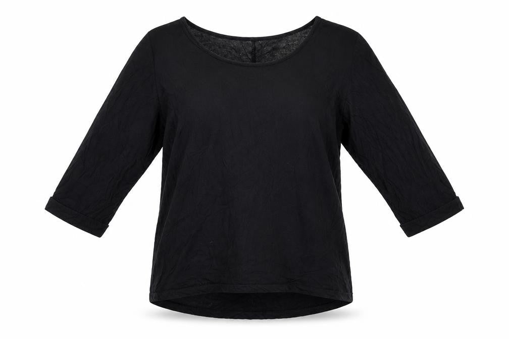 Oasis Women's Black Basic Blouse Size L