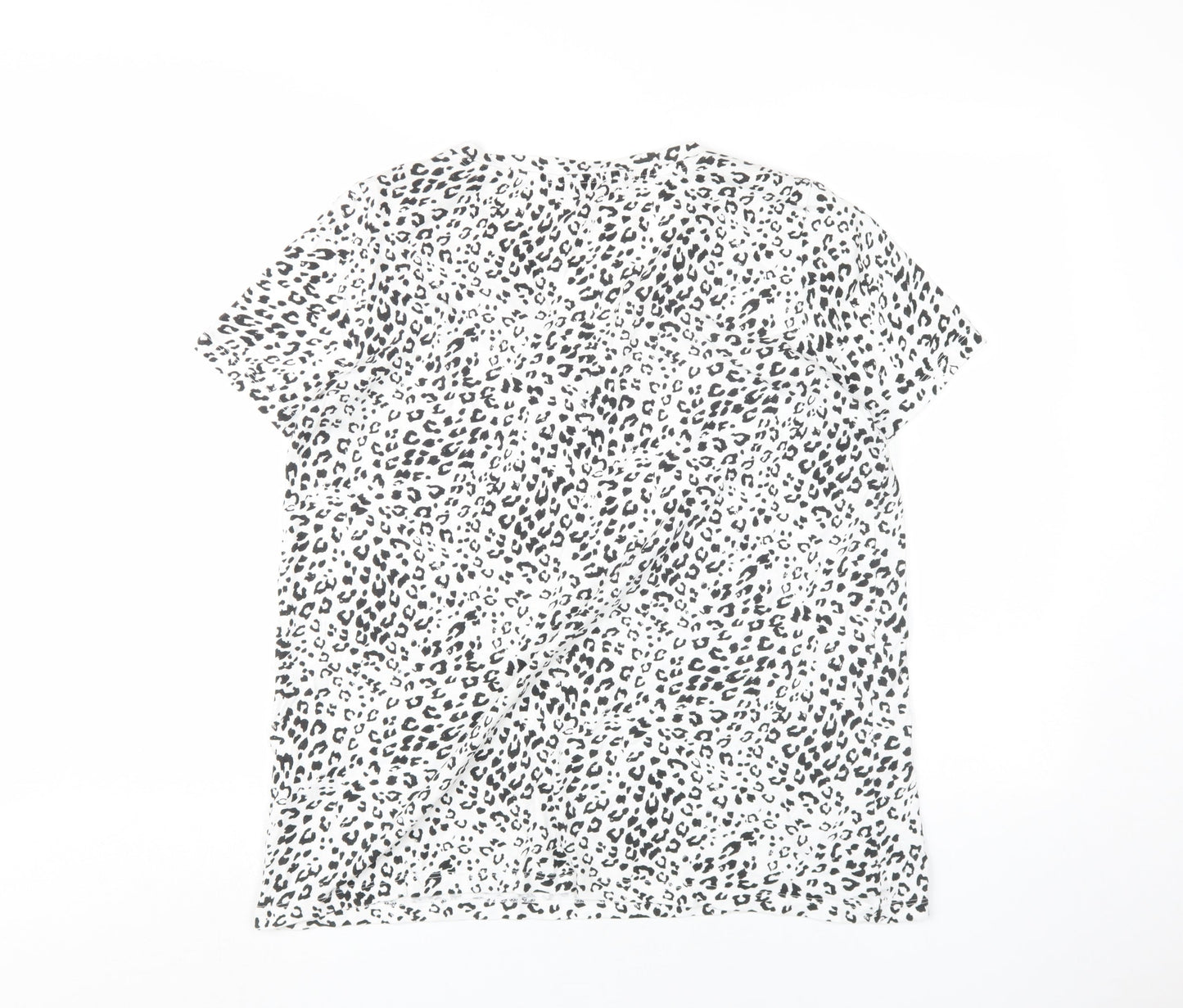 Zara Women's Multicoloured Animal Print T-Shirt L