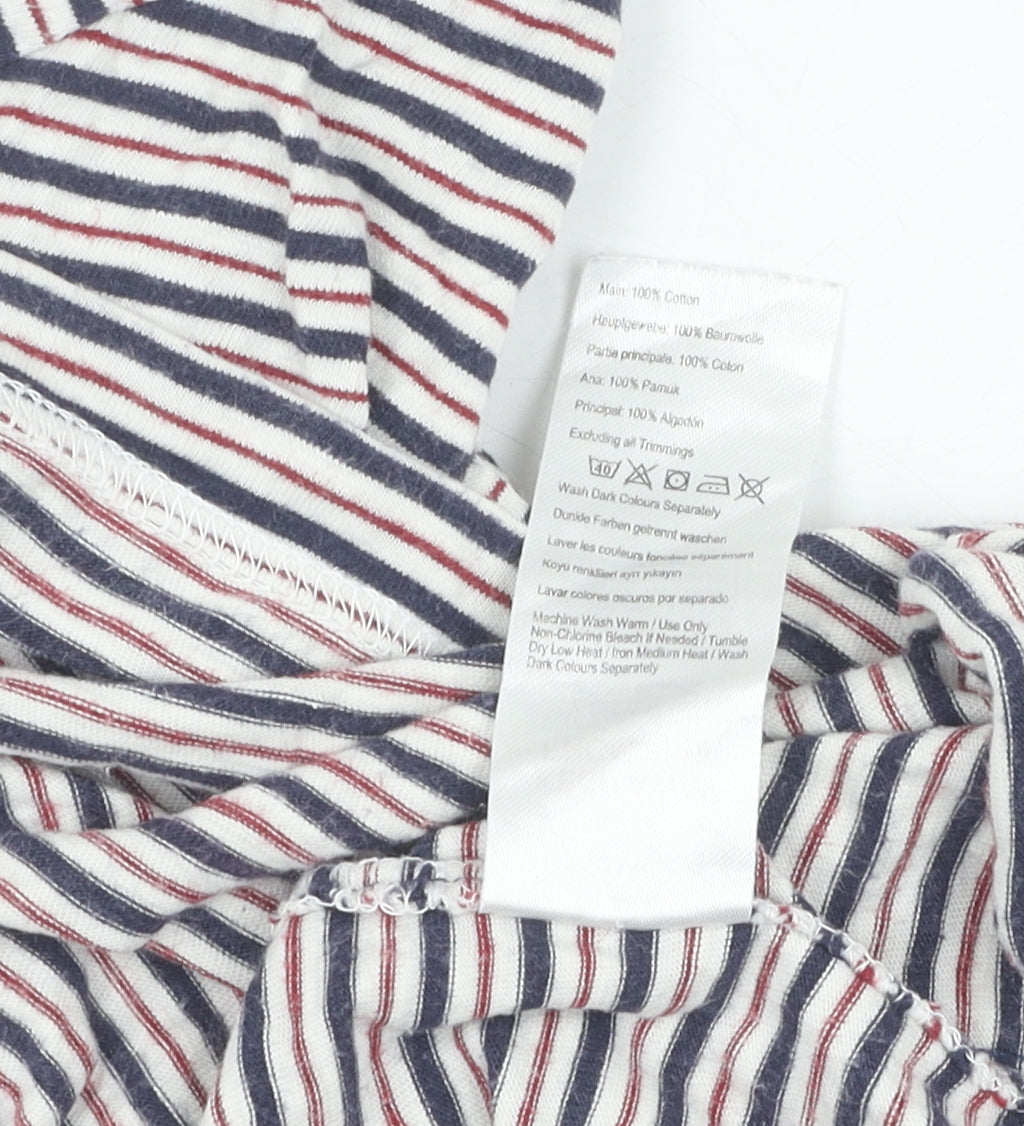 Joules Women's Multicoloured Striped T-Shirt Size S