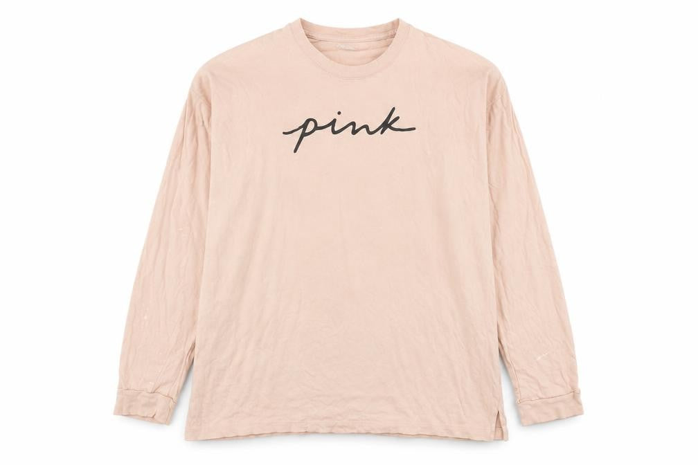 Victoria's Secret Pink Women's Long Sleeve T-Shirt L