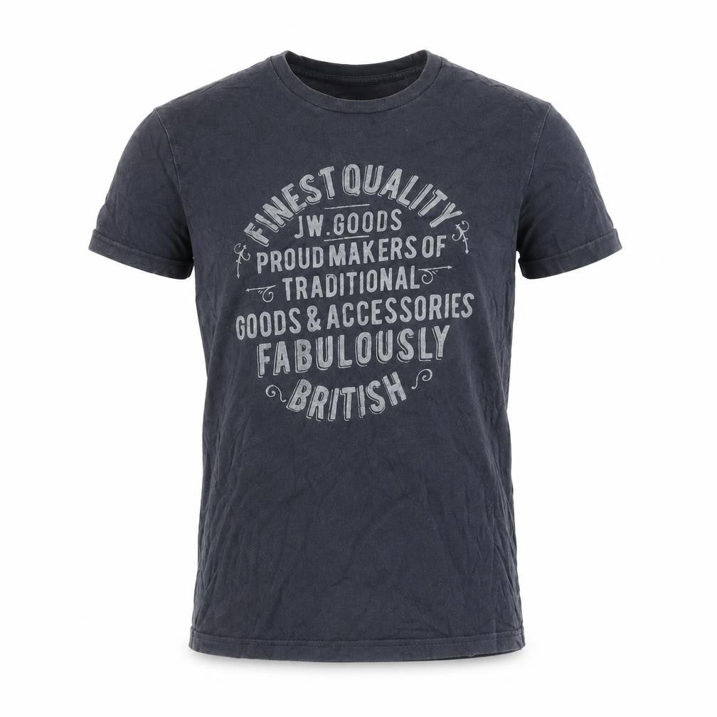 Mens UK Size XS Jack Wills Black  Cotton T-Shirt