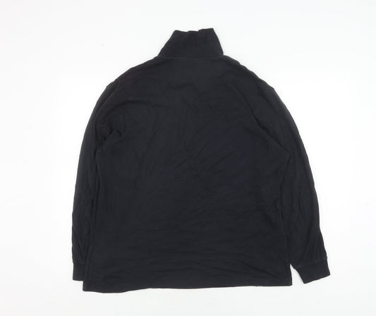 Confidence Golf Men's Black M Pullover High Neck Jumper