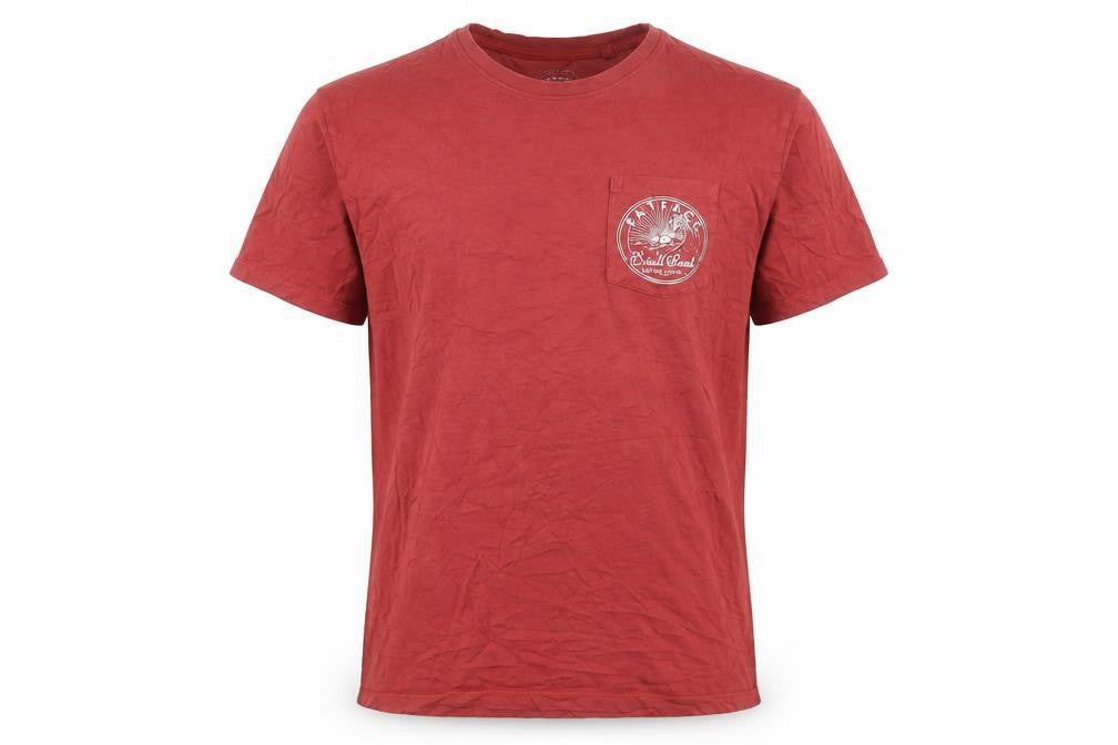 Mens UK Size M FatFace Red  Cotton T-Shirt