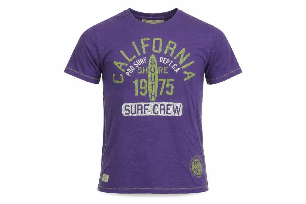 South Shore Men's Purple Graphic T-Shirt, Size S