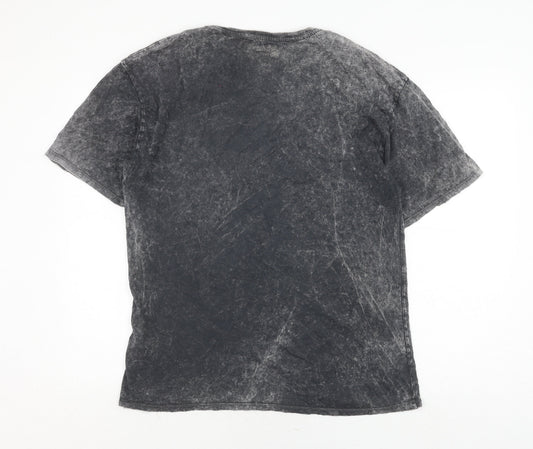 Pull & Bear Star Wars Men's Black L T-Shirt