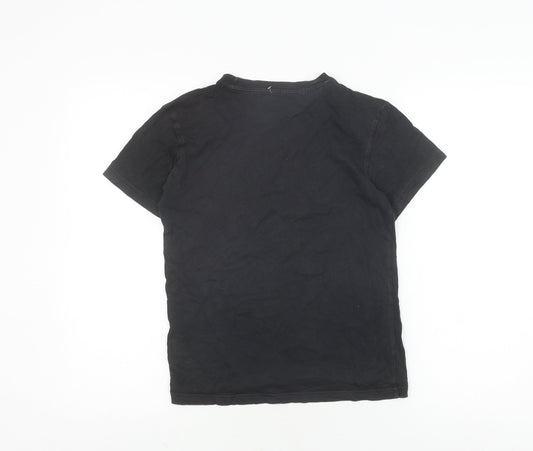 Adidas Unisex Black M Basic T-Shirt Lightweight