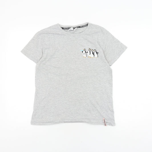 Disney Women's Grey S Crew Neck T-Shirt Mary Poppins