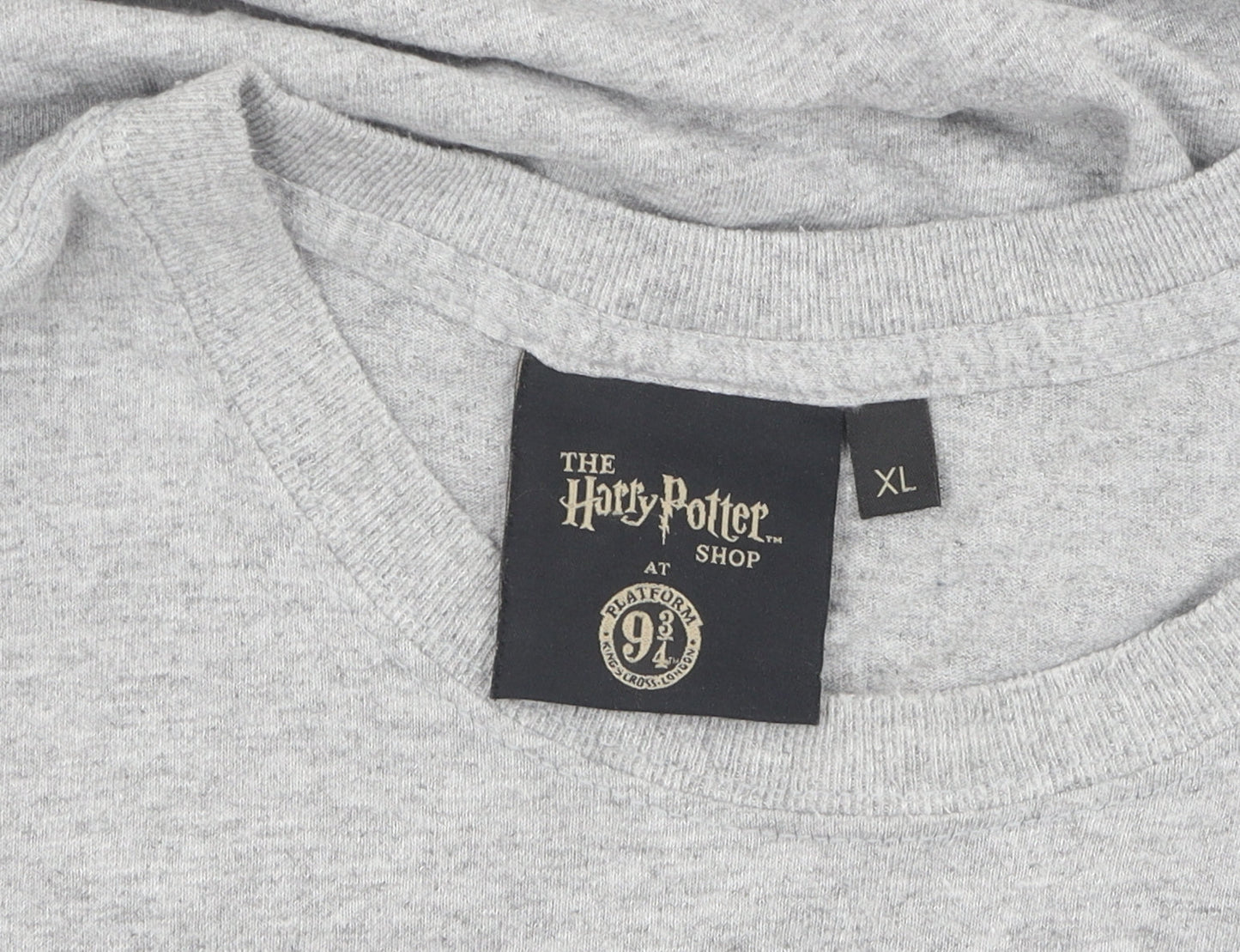 Harry Potter Grey T-Shirt XL Dobby Graphic Print