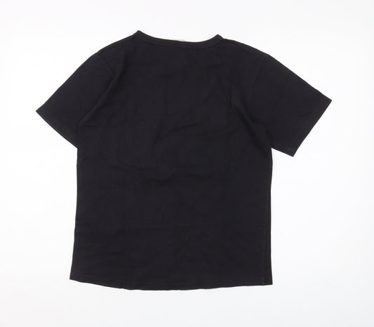 Disney Women's Black Detona Ralph T-Shirt Size 12