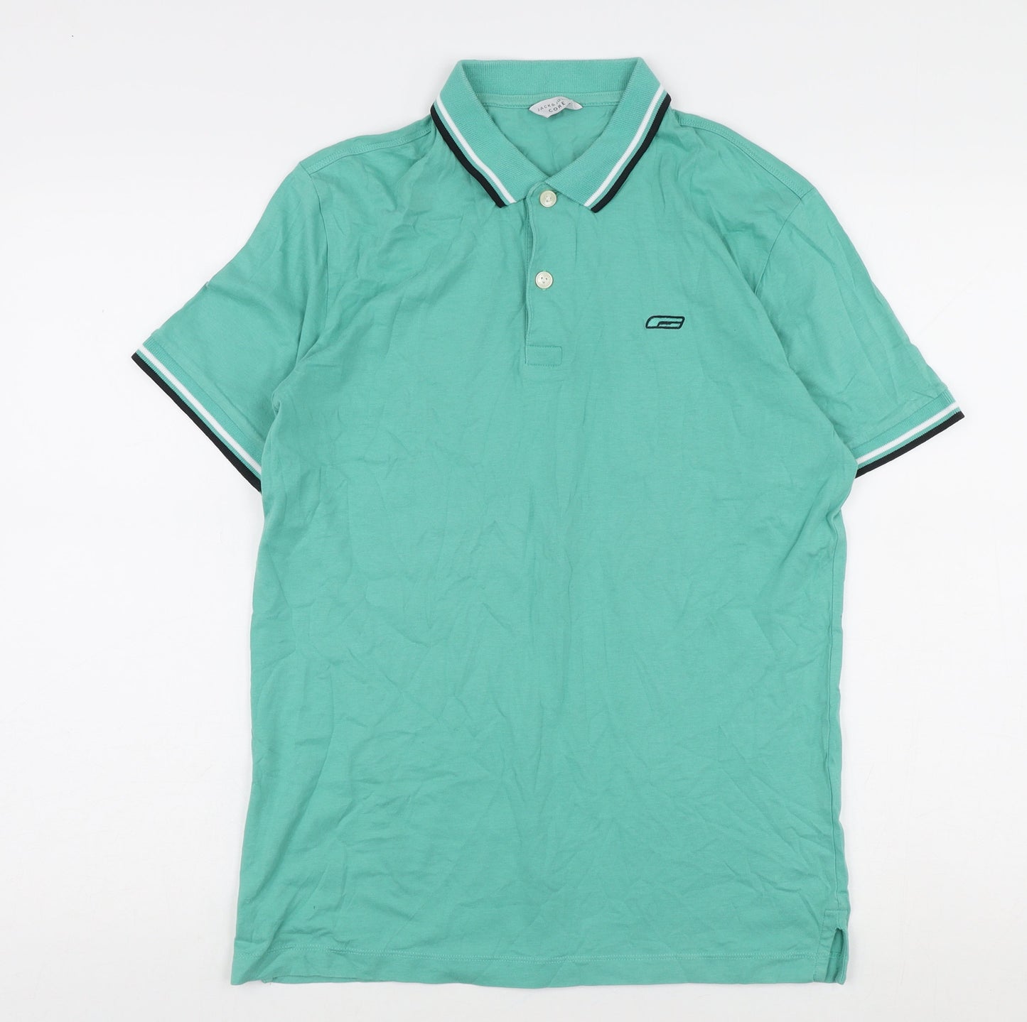 Jack & Jones Men’s Green M Polo Shirt