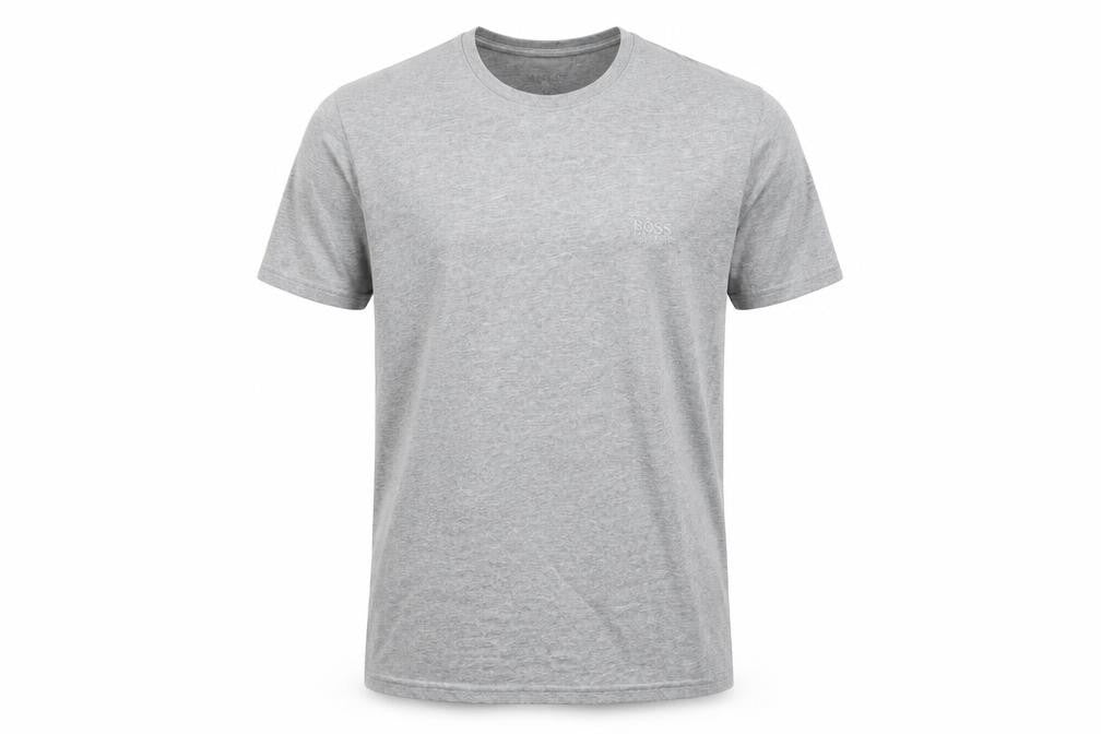 Mens UK Size M HUGO BOSS Grey  Cotton T-Shirt