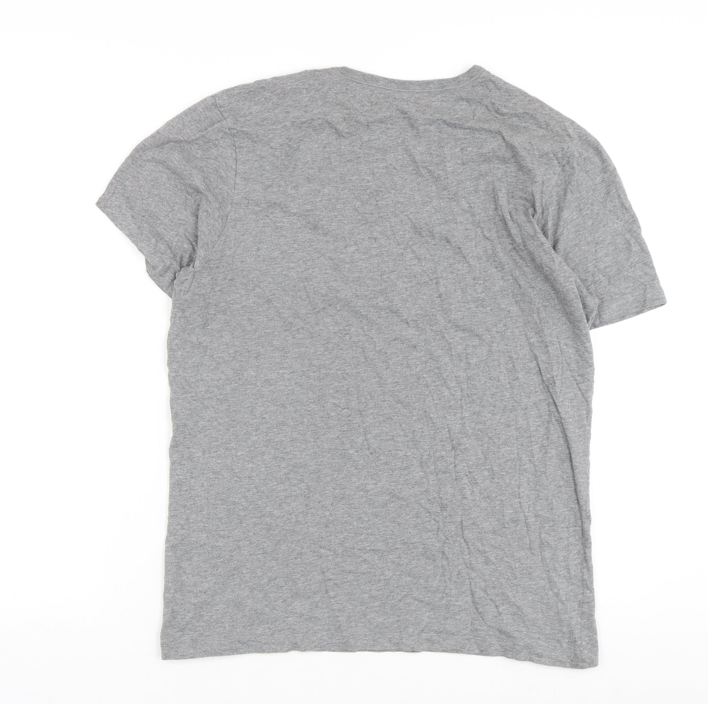 Hugo Boss Men's Grey Medium Crew Neck T-Shirt