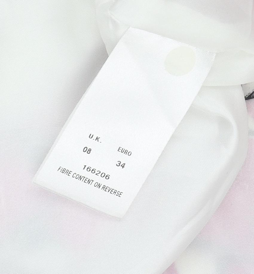 Minuet Women’s Pink Geometric A-Line Dress, Size 8