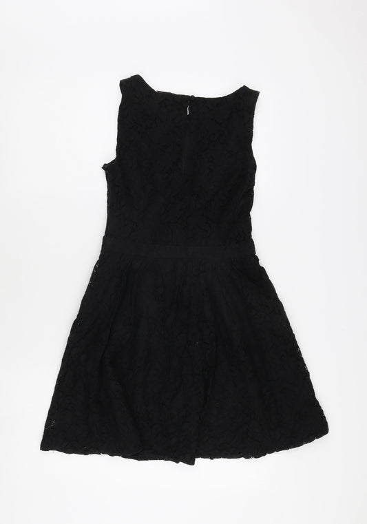 Jack Wills Women's Black Sleeveless Dress, Size 8