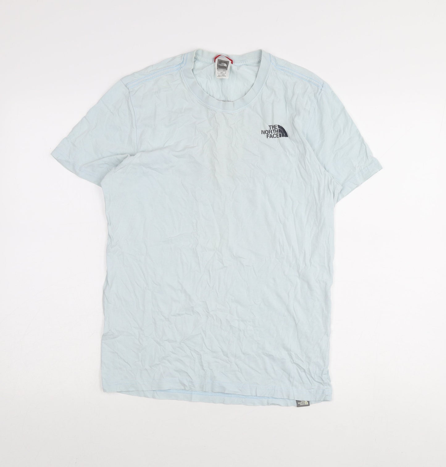 The North Face Unisex Blue Cotton T-Shirt Size S
