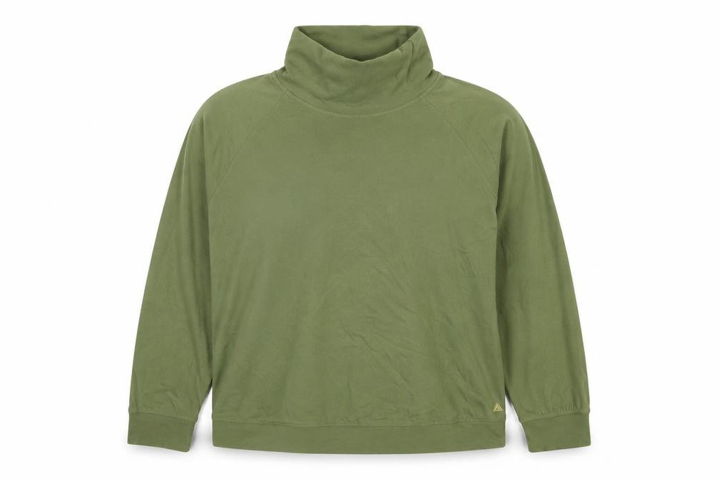Next Womens Green Pullover Sweatshirt M Cowl Neck