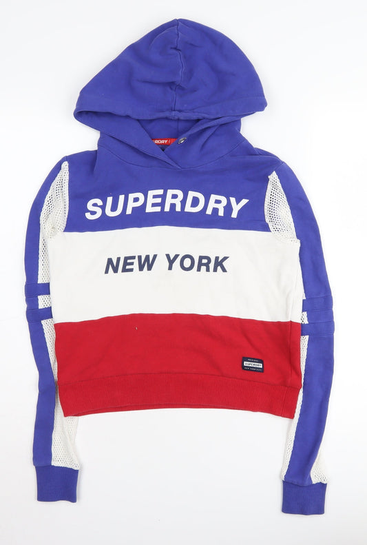 Superdry Women's Multicoloured XS Pullover Hoodie