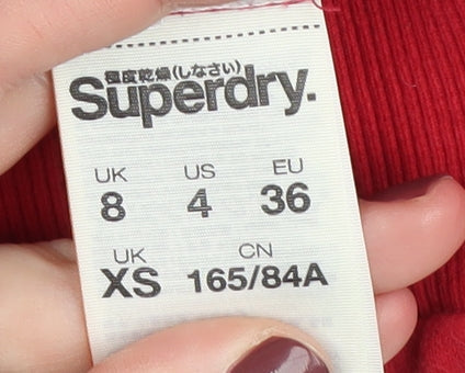 Superdry Women's Multicoloured XS Pullover Hoodie