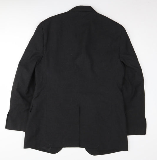 Marks & Spencer Men’s Black Blazer, 40R, Business