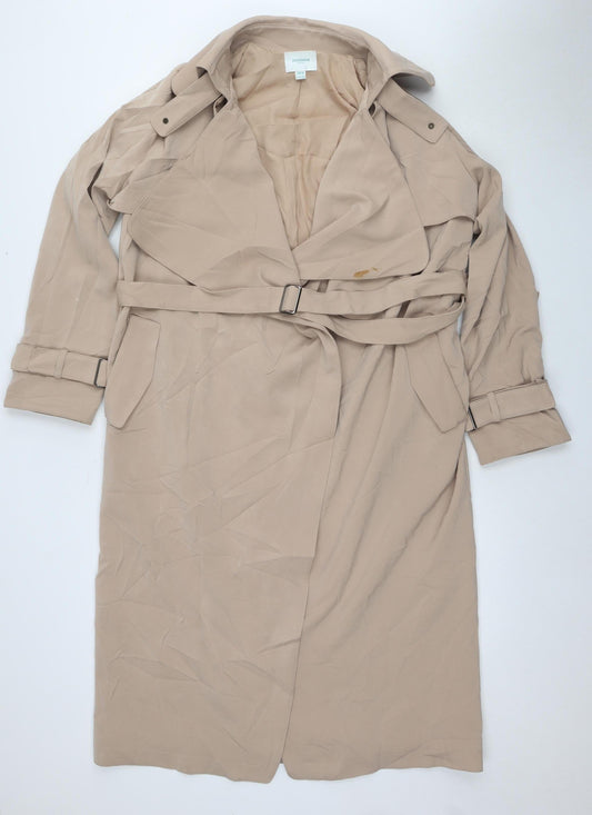 Jovonna Women’s Beige Trench Coat Size 10