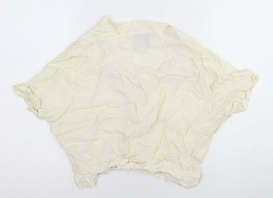 The Seamstress Women's Ivory Button-Up Blouse, Size 14