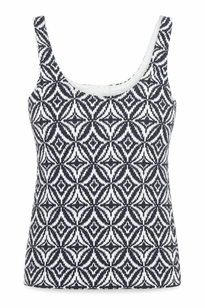 Womens UK Size XS Banana Republic Black Cotton Blend Tank