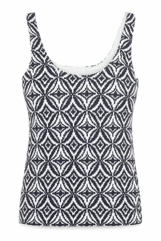 Womens UK Size XS Banana Republic Black Cotton Blend Tank