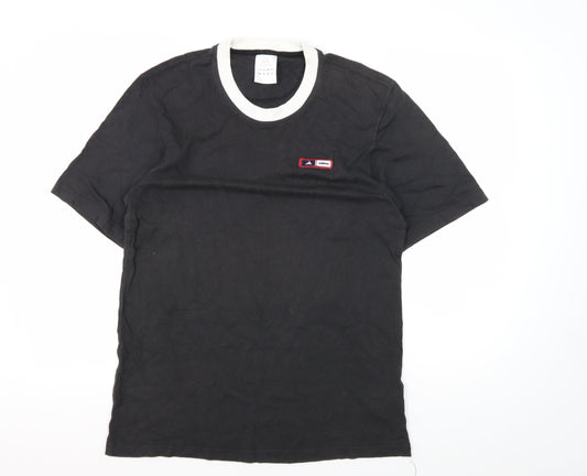 Adidas Men's Large Black Crew Neck T-Shirt