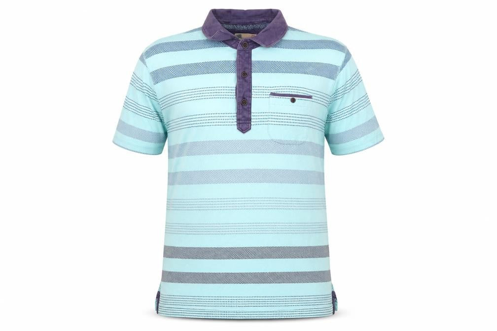 Marks and Spencer Men's Multicoloured Polo, Large