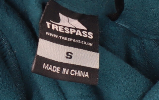 Trespass Women's Blue Parka Jacket, Size S, Hooded Winter Wear