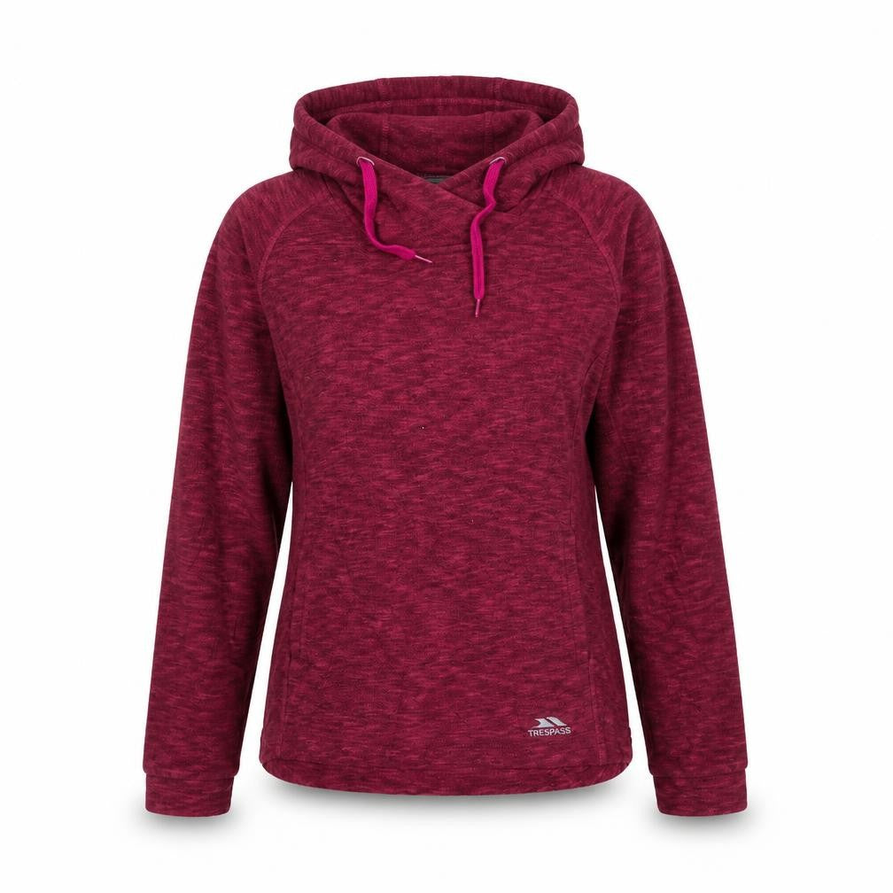 Womens UK XS Regular Trespass Purple Pullover Hoodie