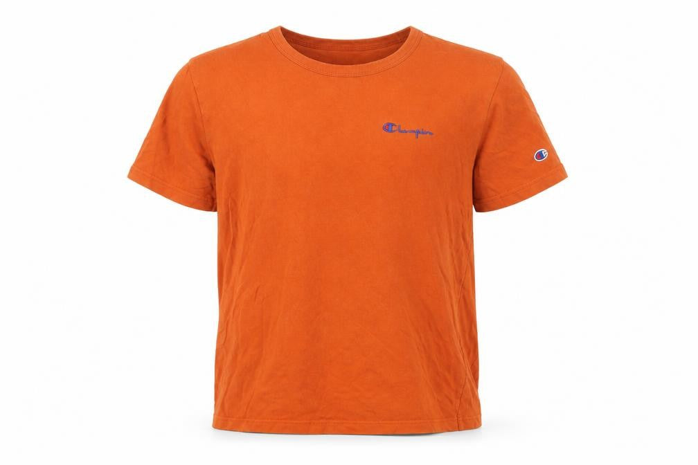 Mens UK Size M Champion Orange  Cotton T-Shirt