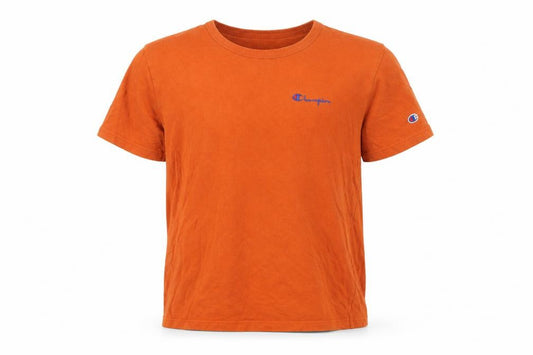 Mens UK Size M Champion Orange  Cotton T-Shirt