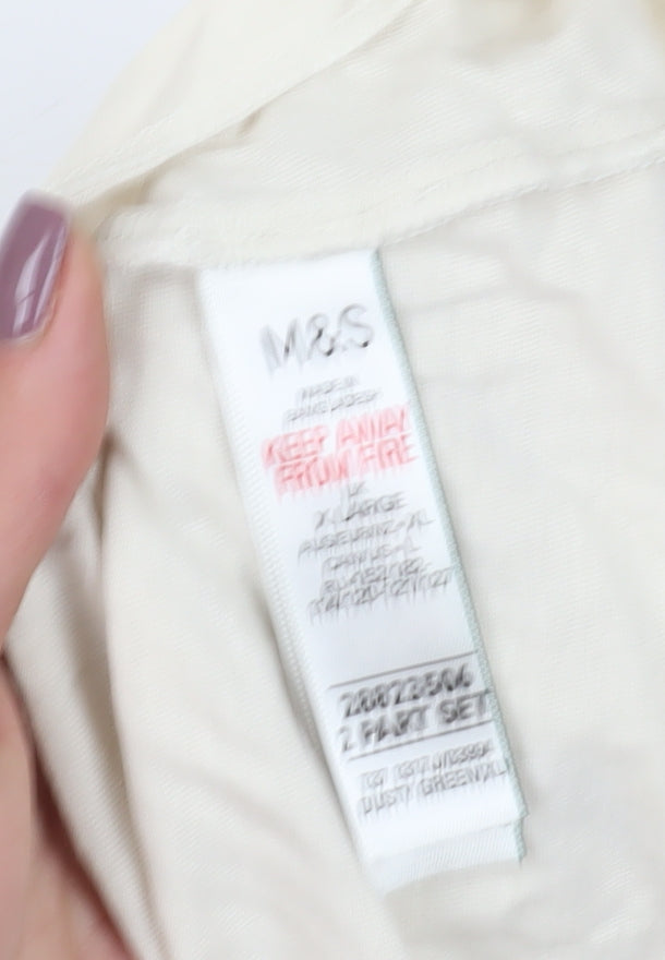 Marks & Spencer Women's XL Beige Peanuts T-Shirt