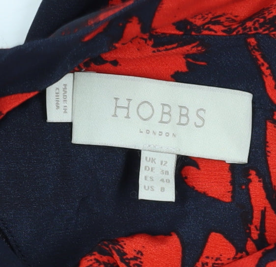 Hobbs Women's Floral Shift Dress, Multicoloured, Size 12