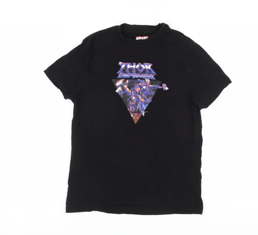 Marvel Thor Black Unisex T-Shirt XS - Movie Style