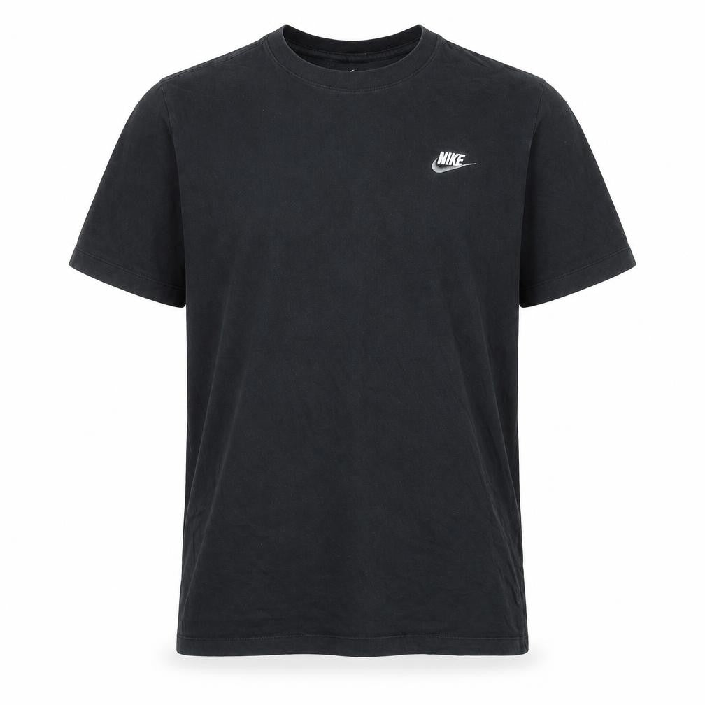 Mens UK Size L Nike Black  Cotton T-Shirt