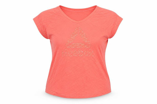 Reebok Women's Pink M Basic Gym T-Shirt