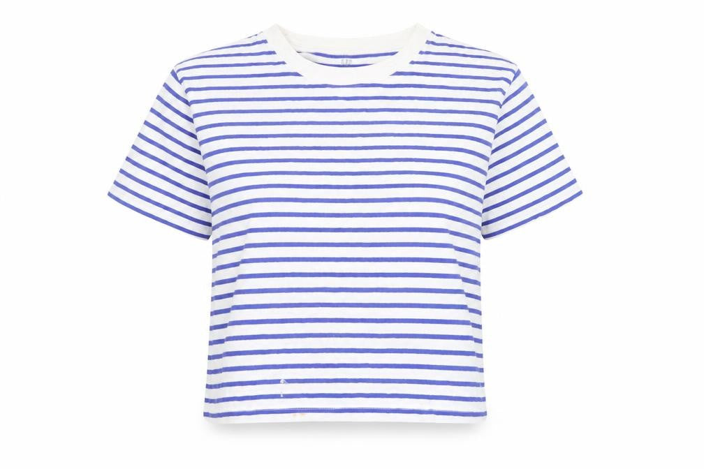 Womens UK Size M Gap Blue Cotton T-Shirt