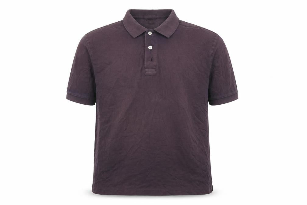 Lands' End Men's Black M Polo Shirt - Cotton, Casual