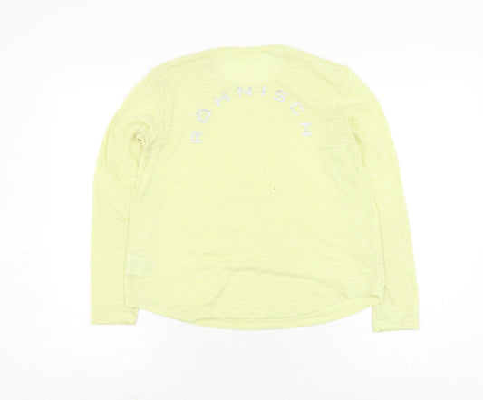 Röhnisch Women's Yellow Long Sleeve Activewear Top Medium
