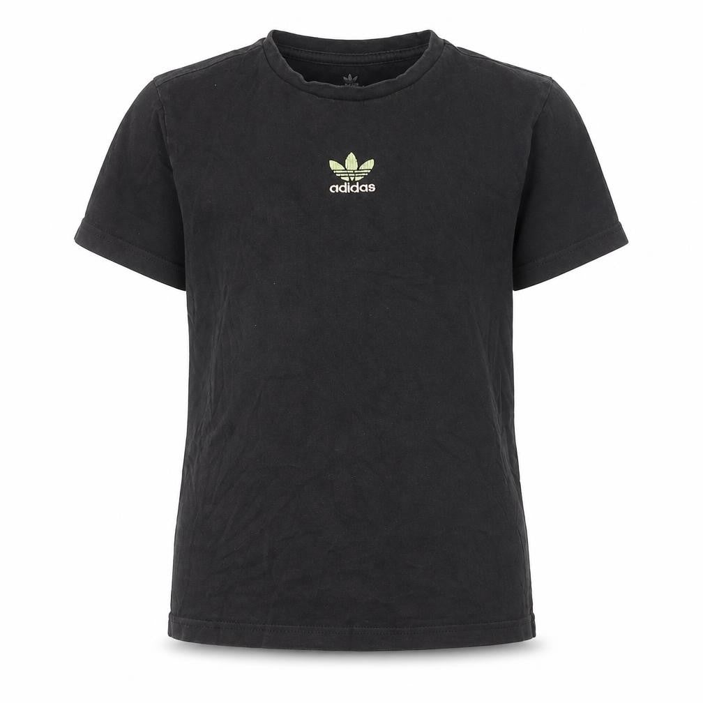 Adidas Unisex Kids Black Graphic Print T-Shirt 11-12 Years