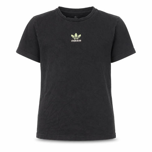 Adidas Unisex Kids Black Graphic Print T-Shirt 11-12 Years